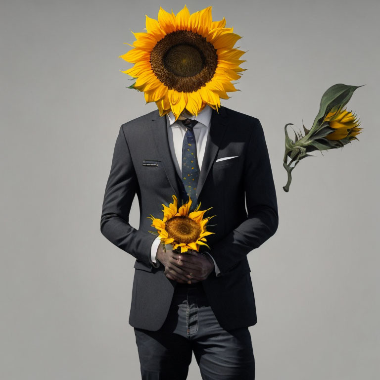 The sunflower man 