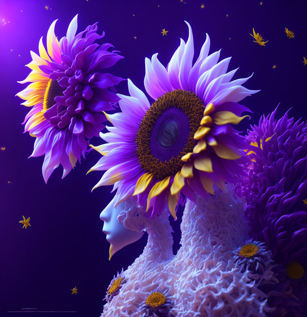 Interdimensional sunflower