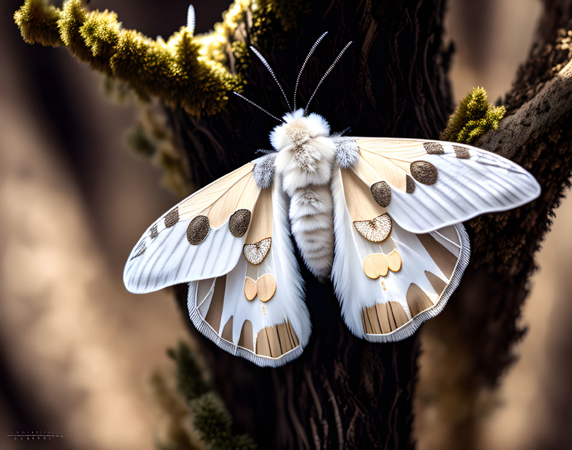 fluffy moth 