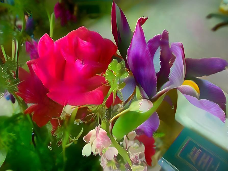 Bright Color Floral Arrangement