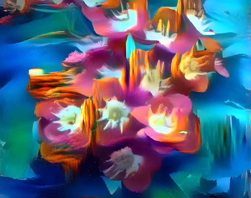 Pretty Distorted Flowers