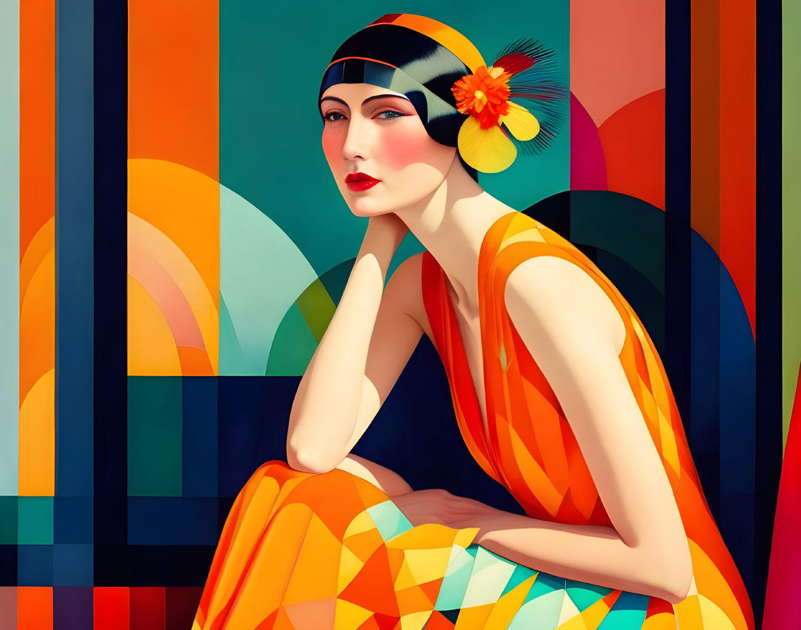 1Flapper from the 1920s
