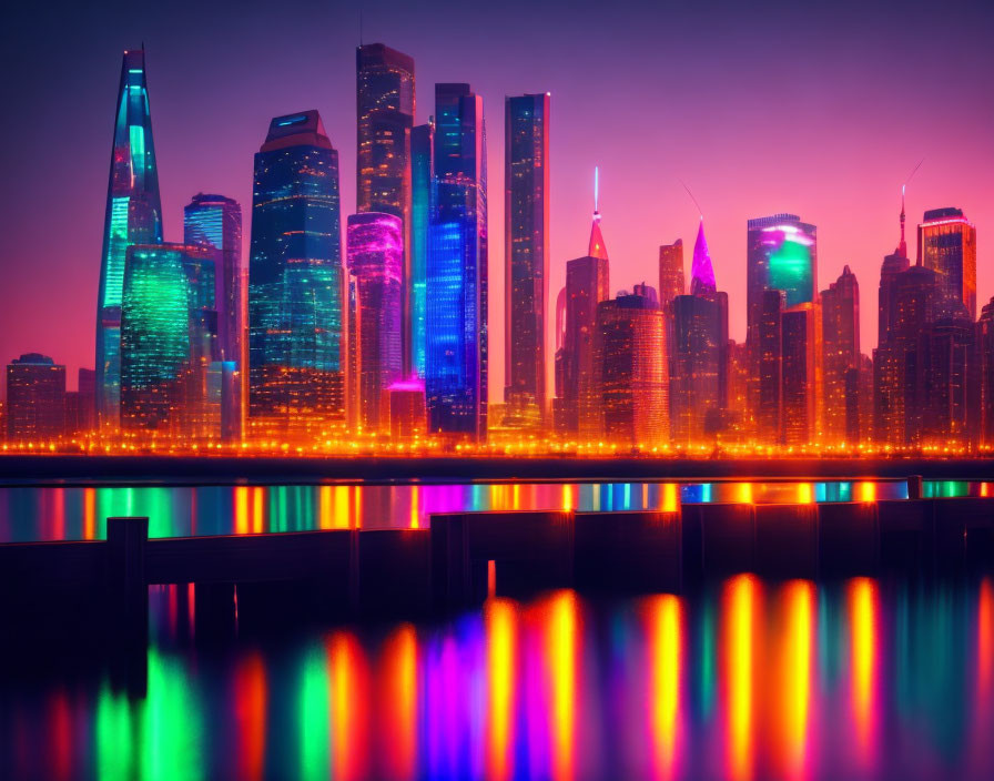 City of Lights skyline