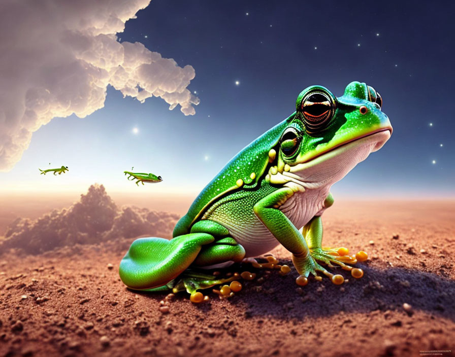 Frogs on Mars