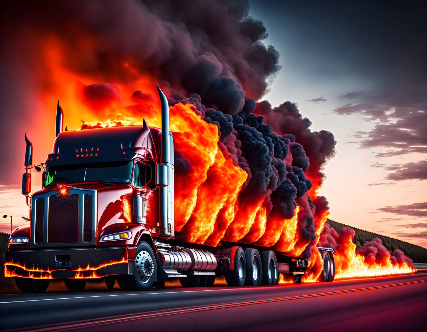 Optimus Prime on a Highway to Hell
