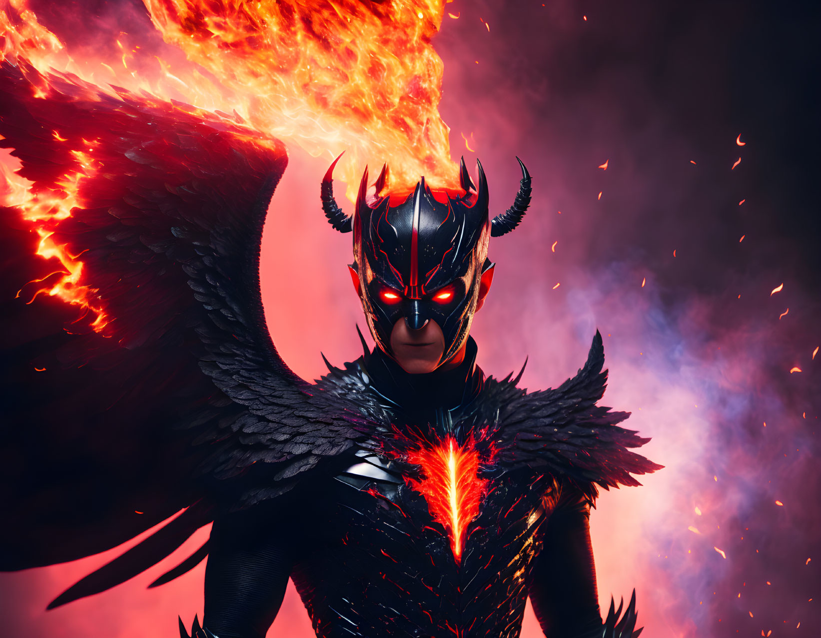 Sephiroth, One Winged Demon