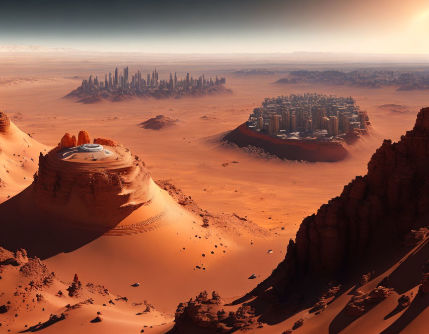 City in Mars