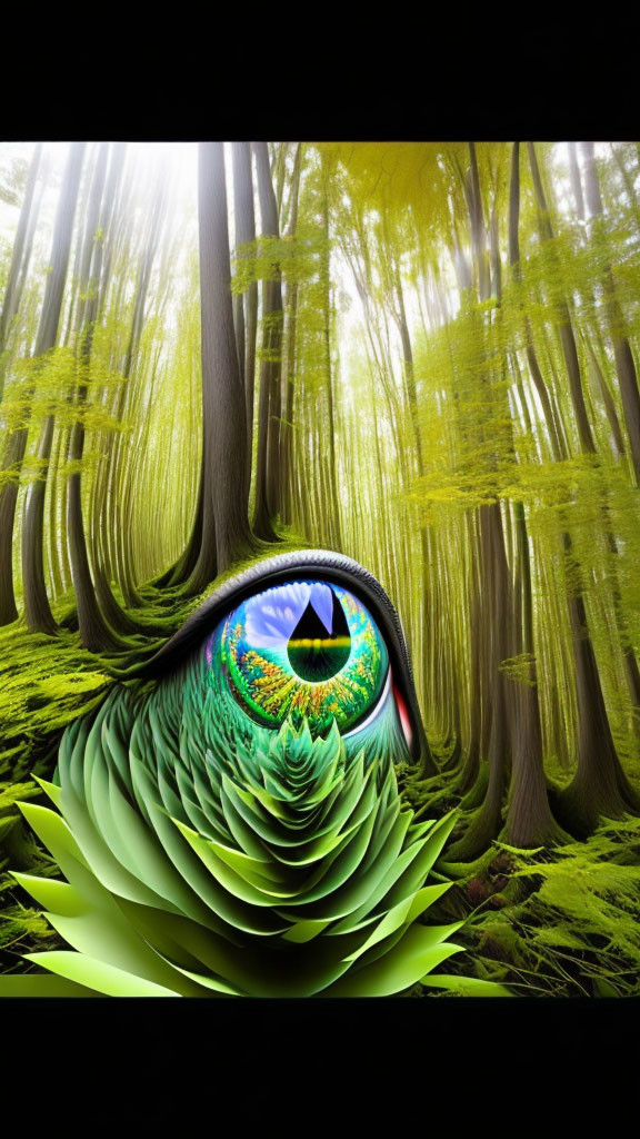Eye’ve grown up in the woods