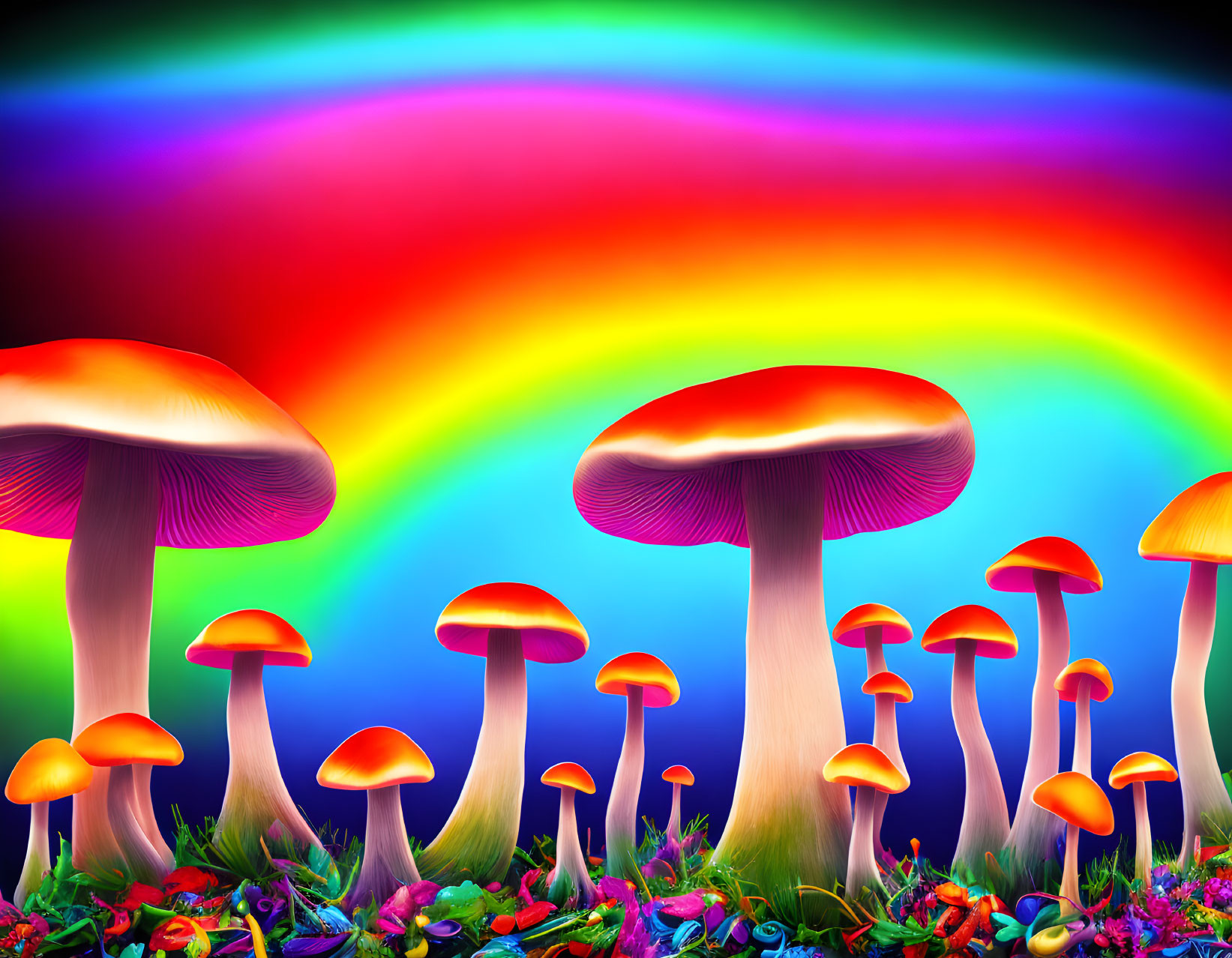 Shrooms and Rainbows 2