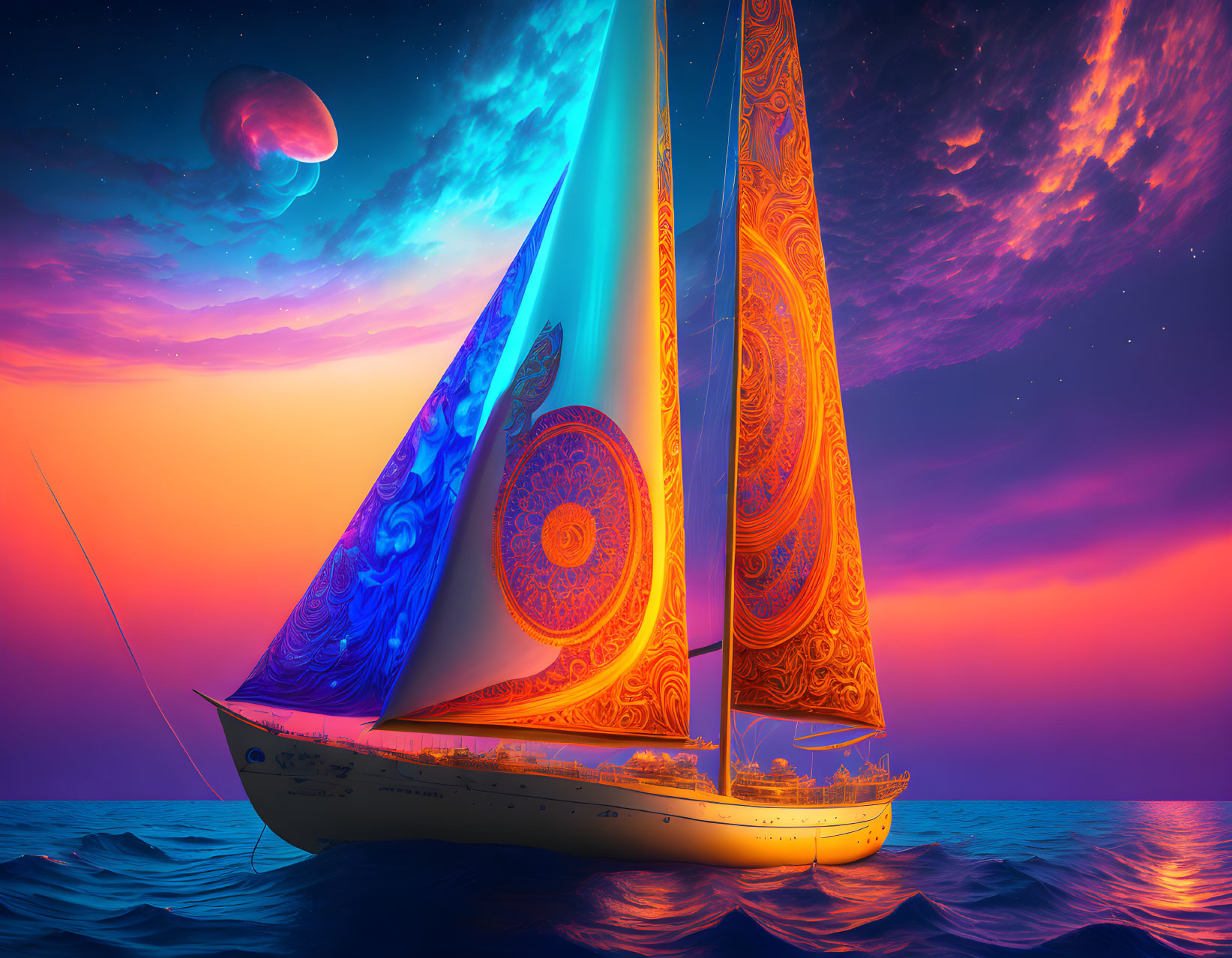 The Astral Sailboat