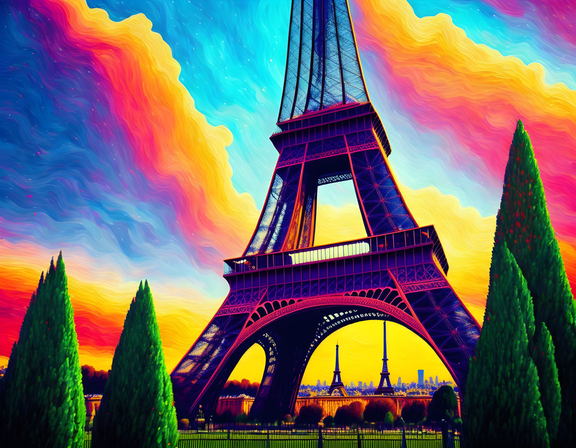 Eiffel Gogh Tower