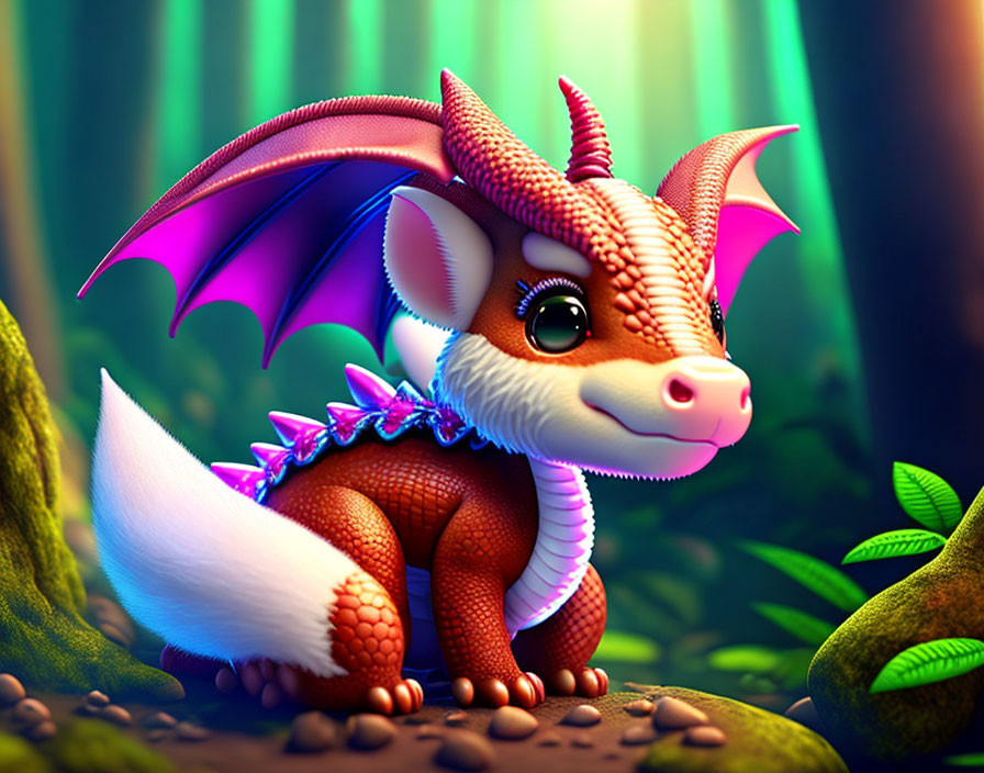 Little kind fairy dragon.