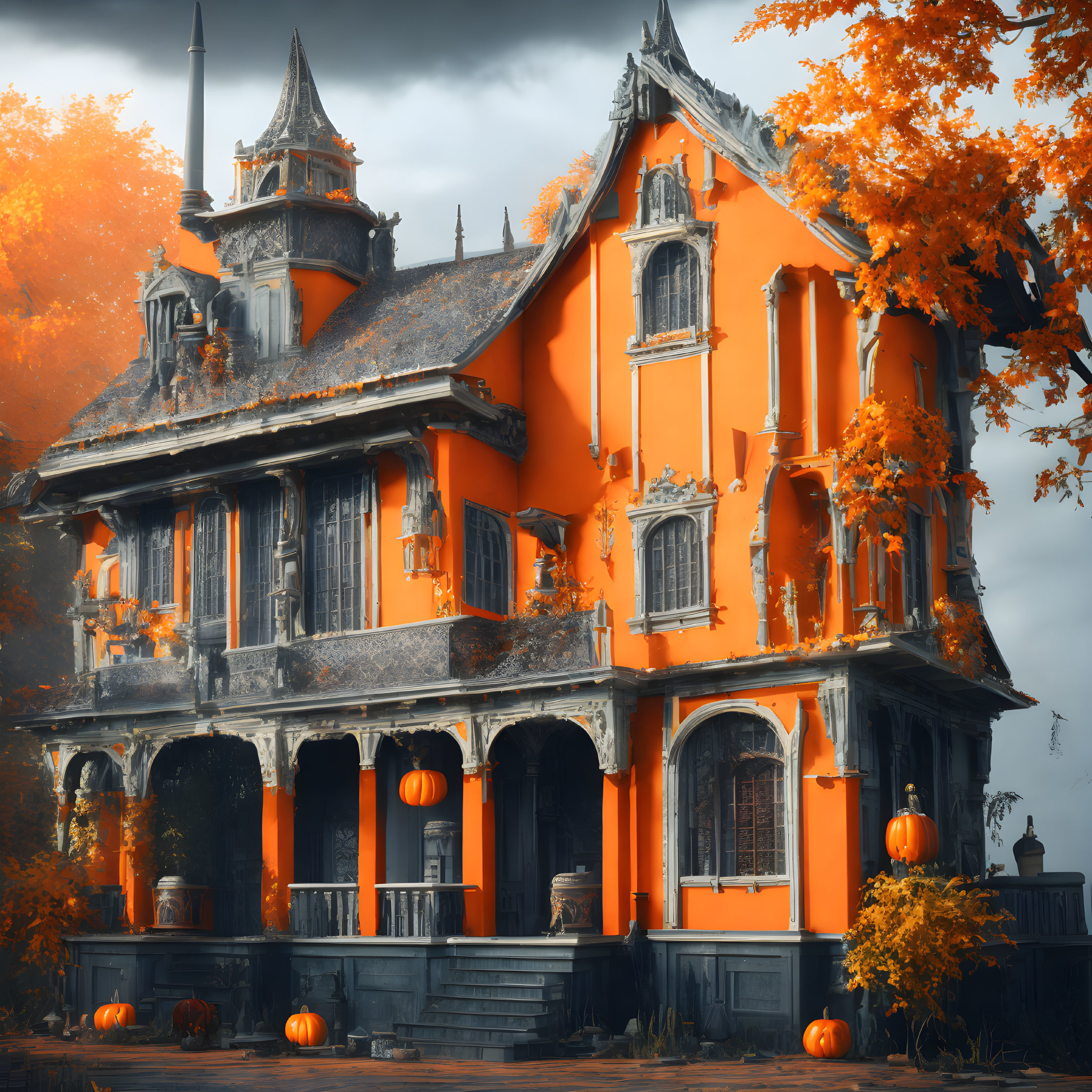halloween house1
