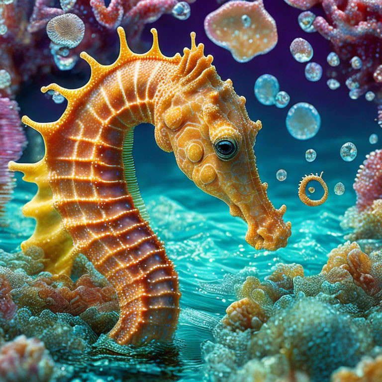 cute seahorse