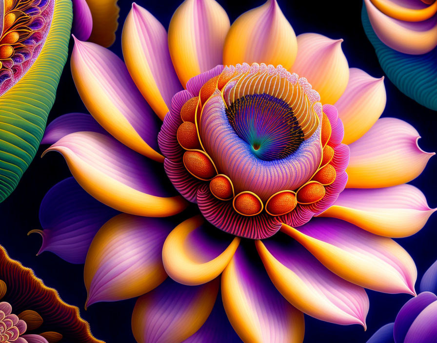 Intricate flower