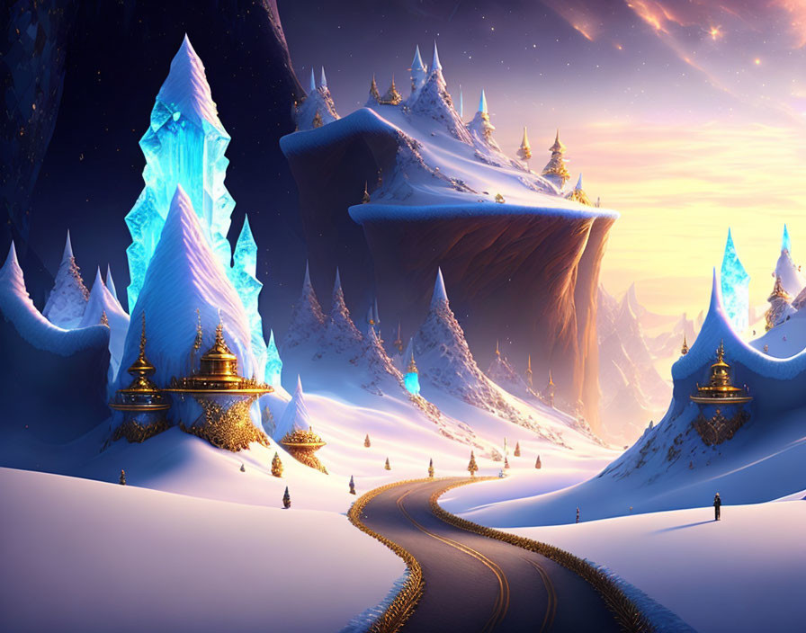 Cesta do ledového království