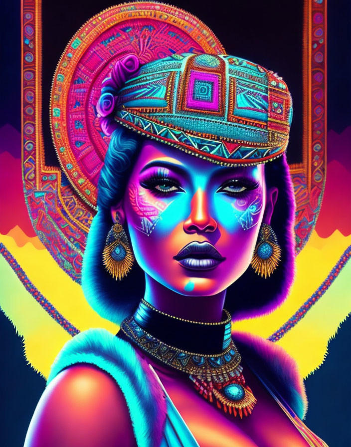Aztec female warrior