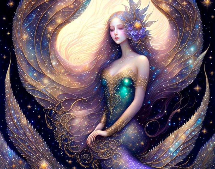 Constellation mermaid 