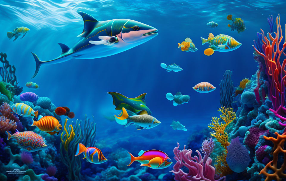 Colourful Ocean Dwellers