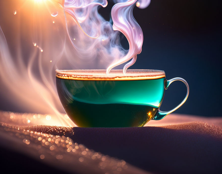 Coffee's Embrace: A Morning Symphony