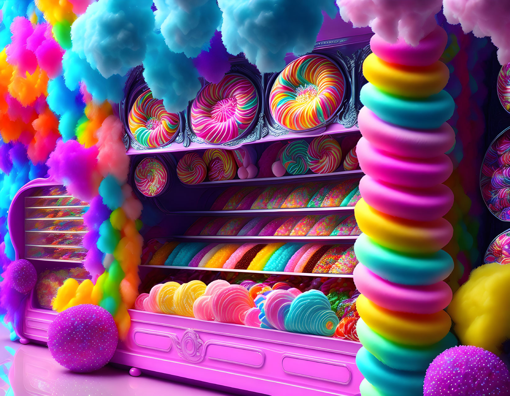 The wonderfull candy store of dreams.