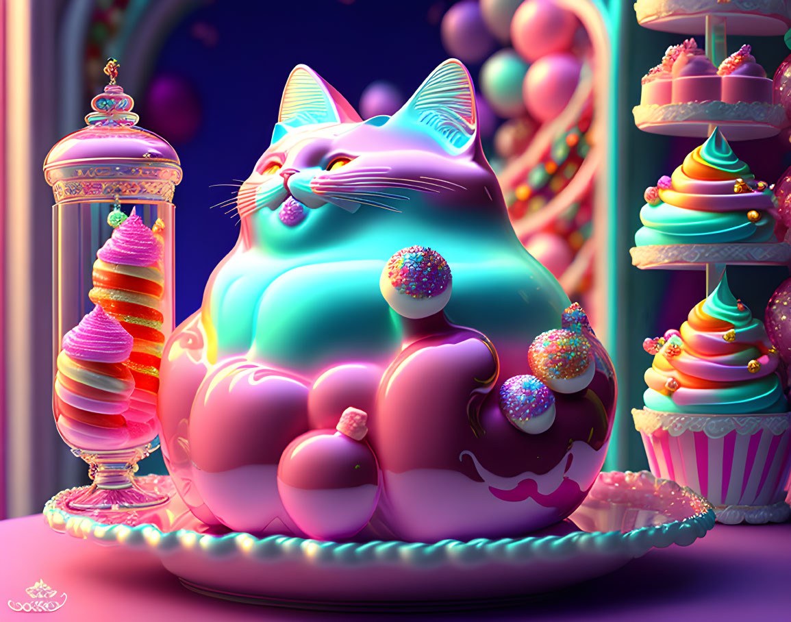 The candy store CAT