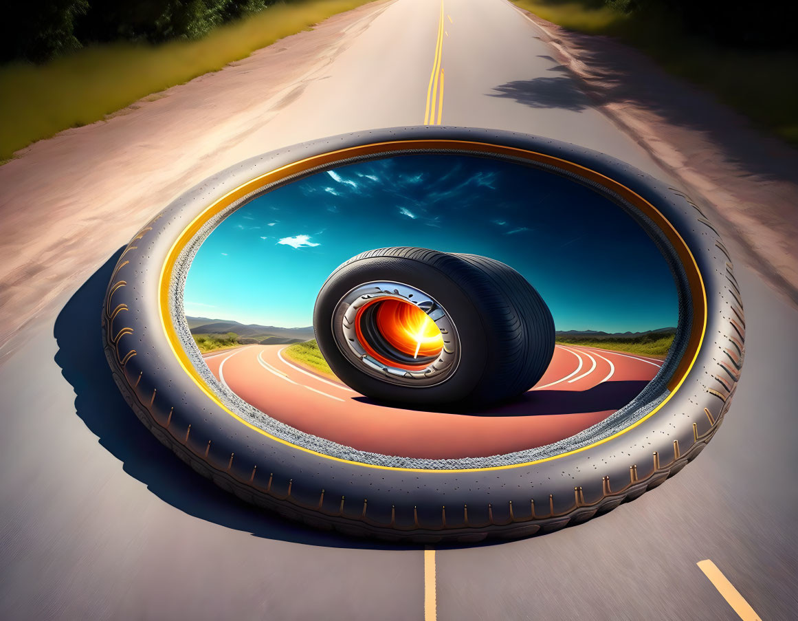 Surreal tires 
