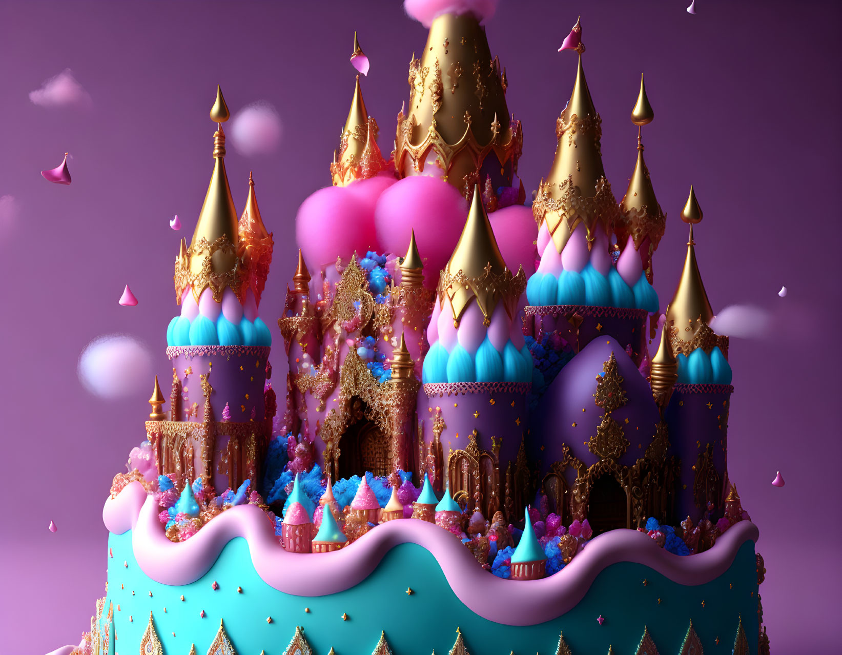 Knight's Castle Birthday Cake - Renshaw Baking