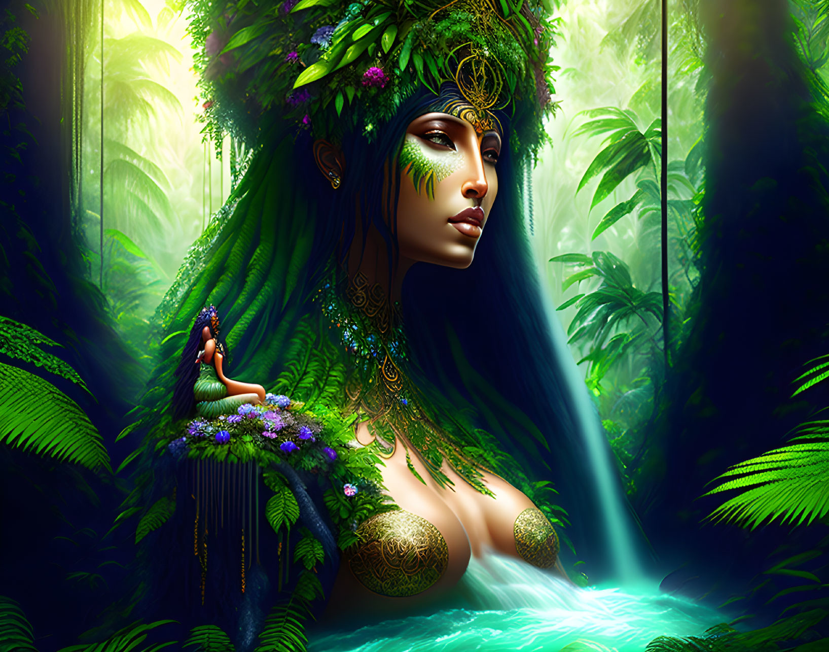 Gaia, goddess of earth.