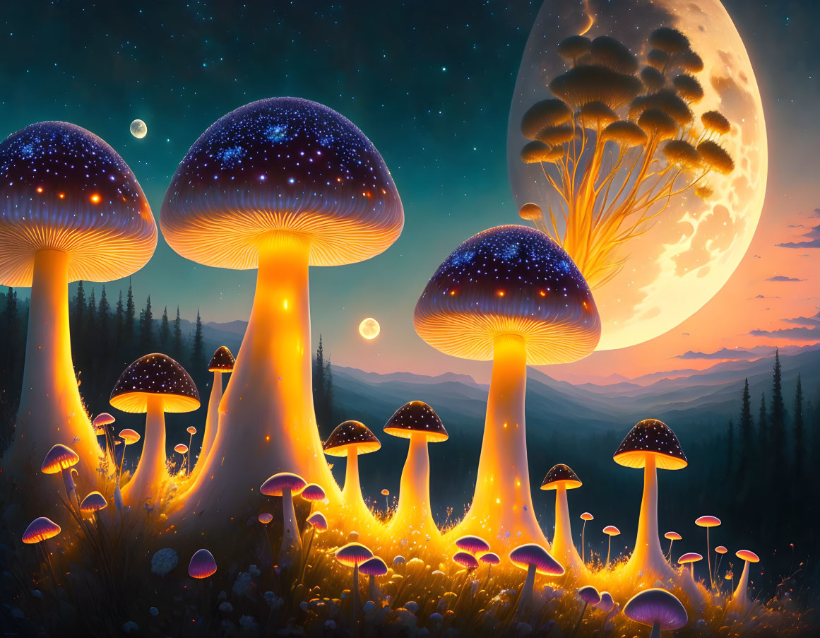mushroom night