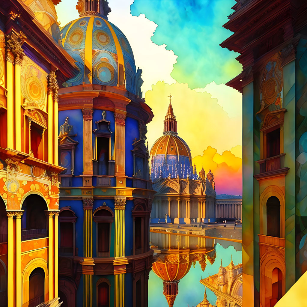 Vatican City Sunrise