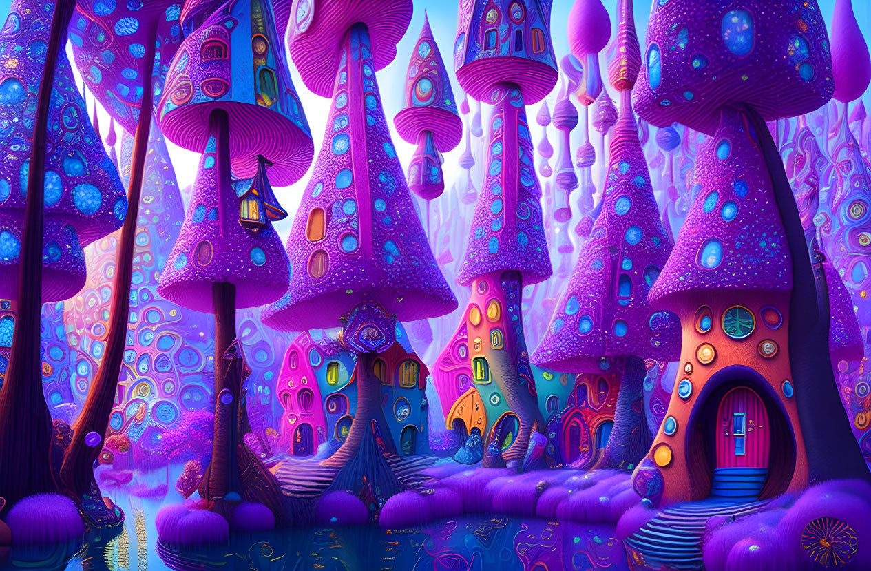 Mushrooms houses
