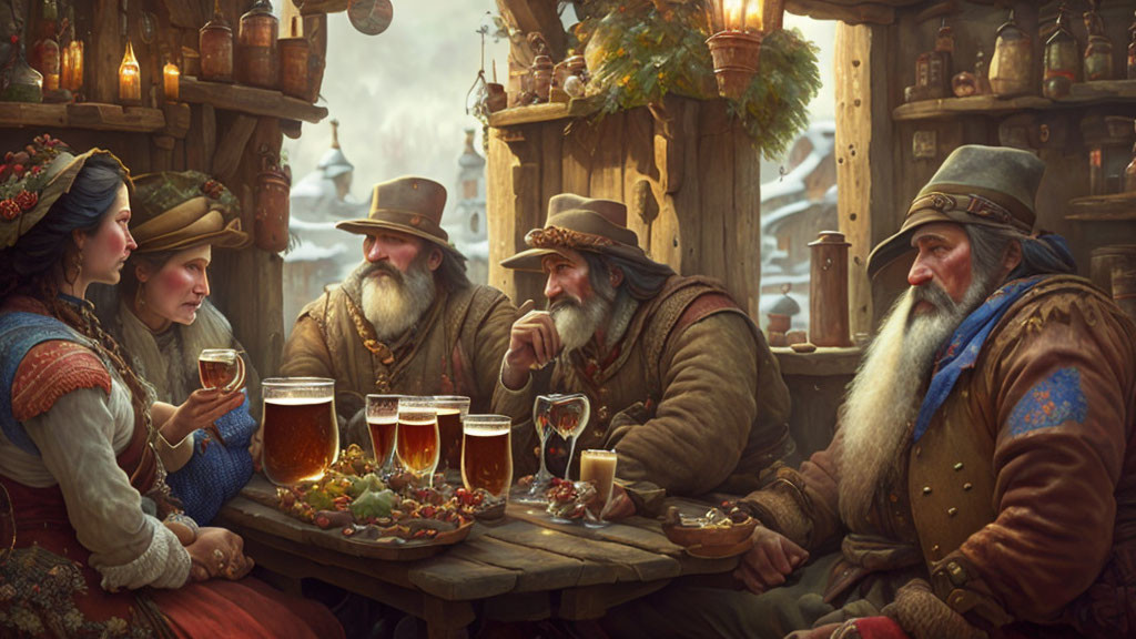 the holiday of brew in the tavern