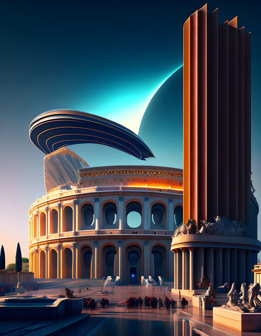 futuristic Rome