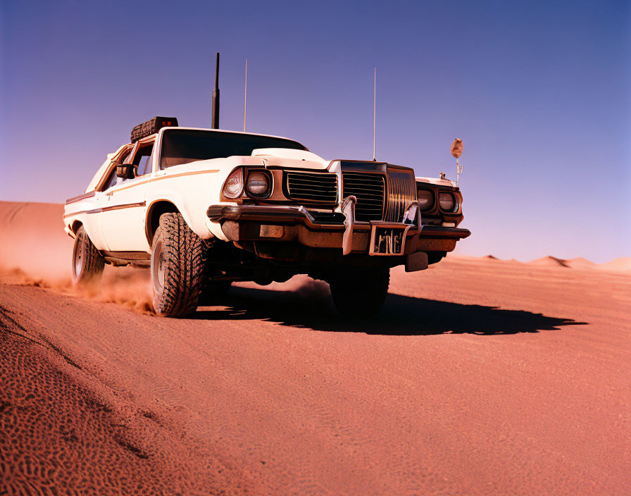 Desert racer car