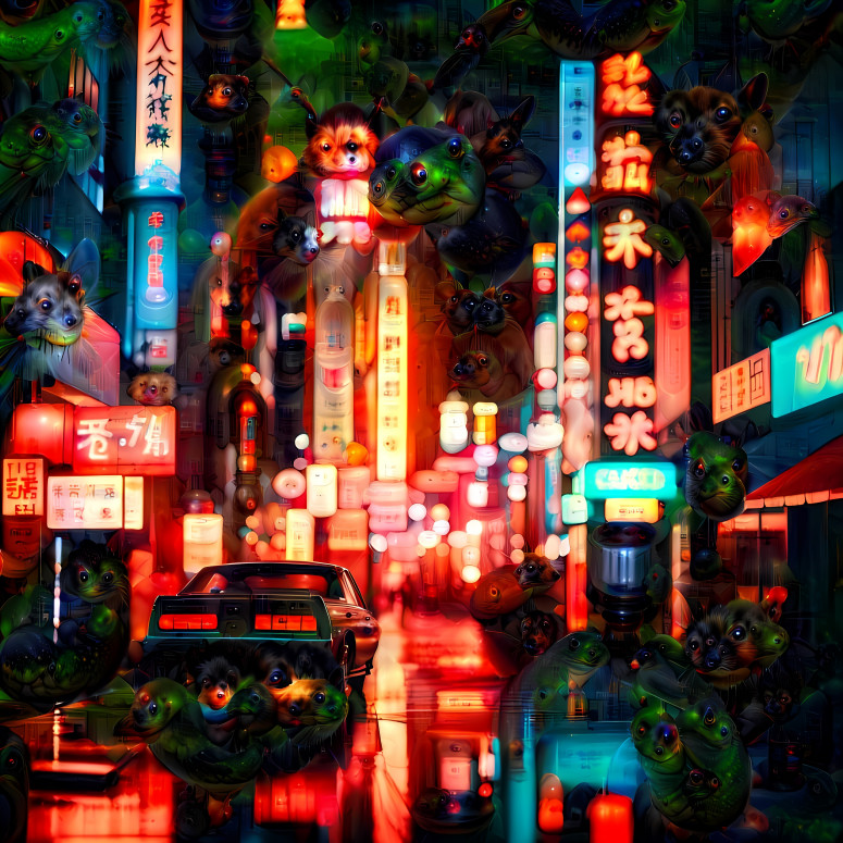 Japan neon