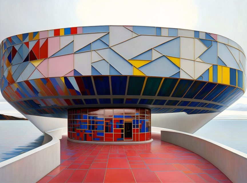 Niemeyer por Mondrian