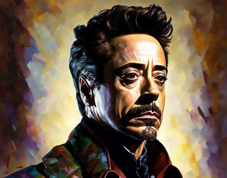 Robert Downey Jr after Cezanne