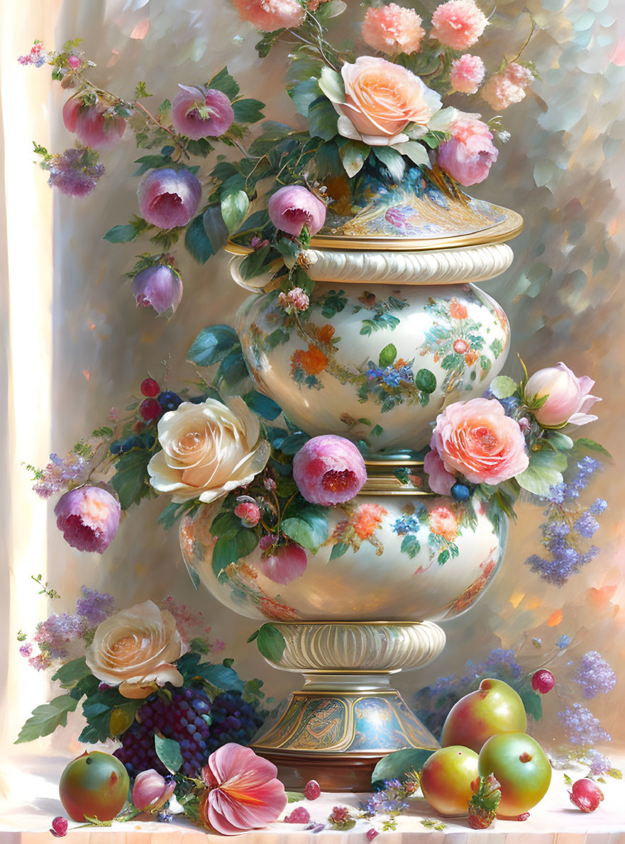Urn of Flowers