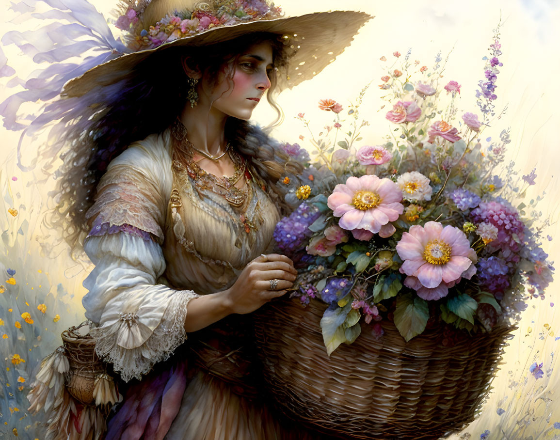 Gypsy Flower Seller