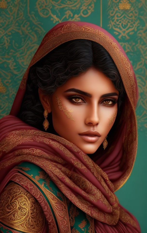Beautiful Afghan Lady