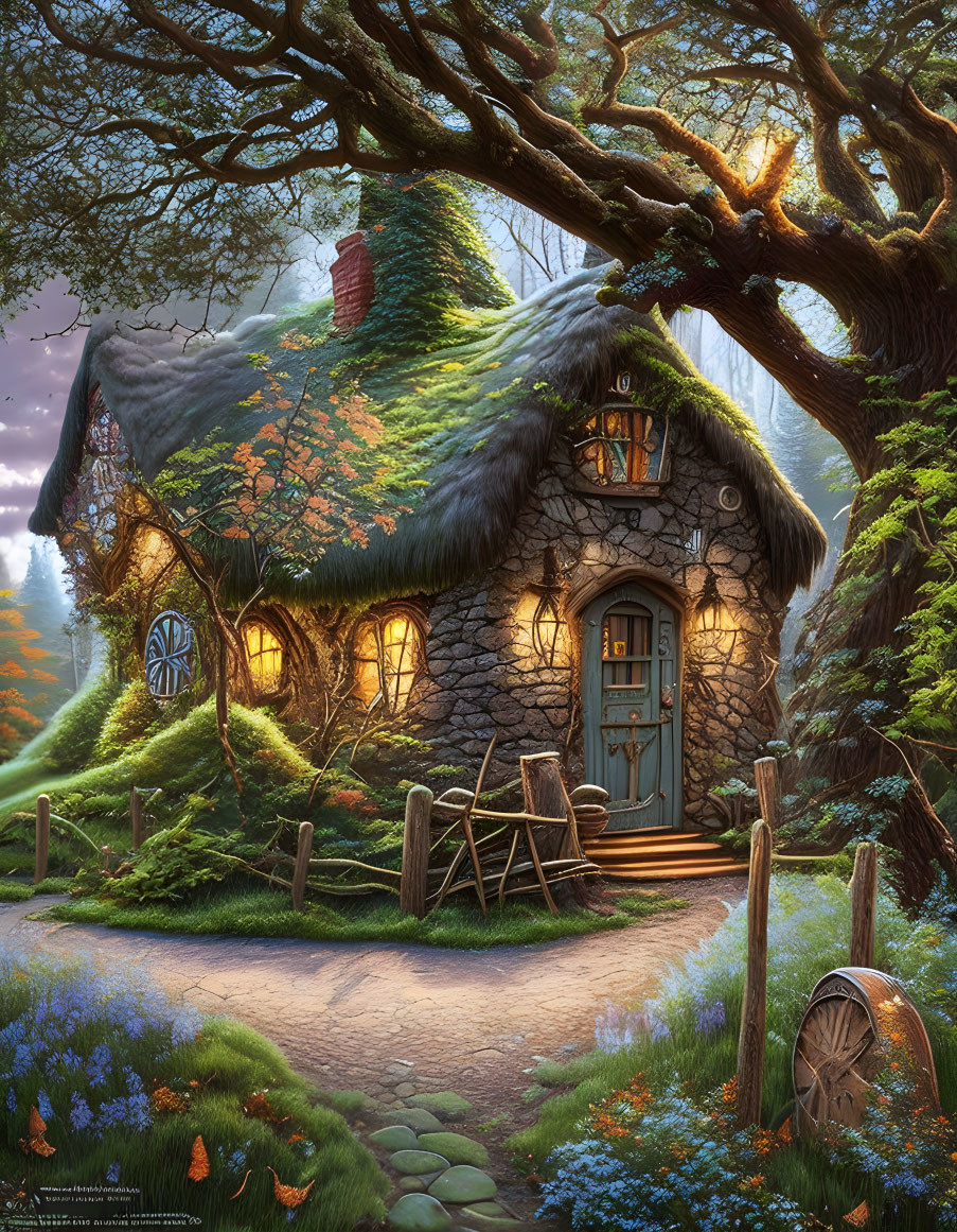 A Witch’s Cottage
