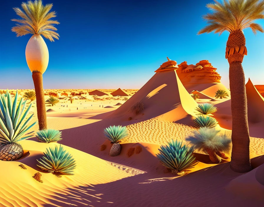 A Desert Scene