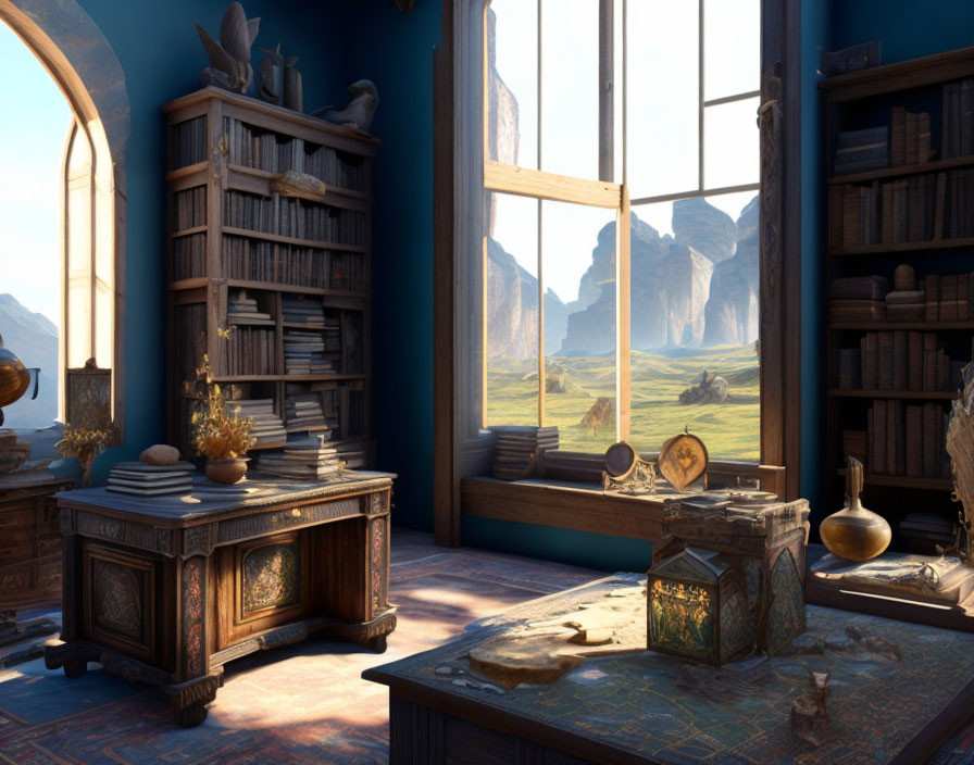 The Archaeologist’s Study