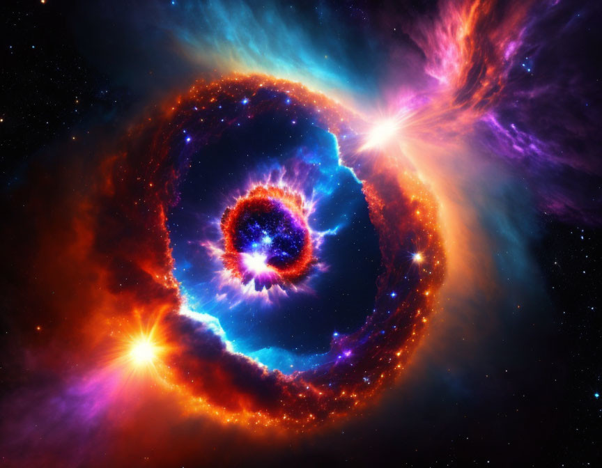 Supernova implosion