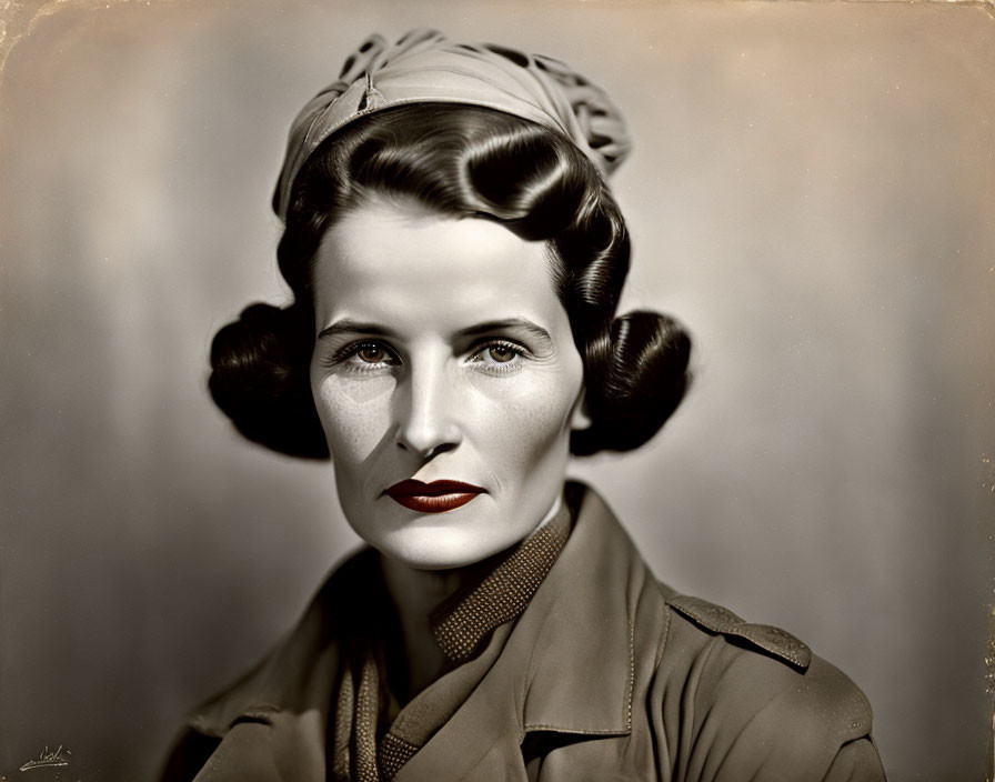 Beautiful women during world war 2