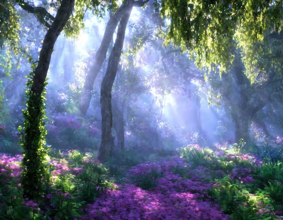 Dreamy, Romantic, Forest