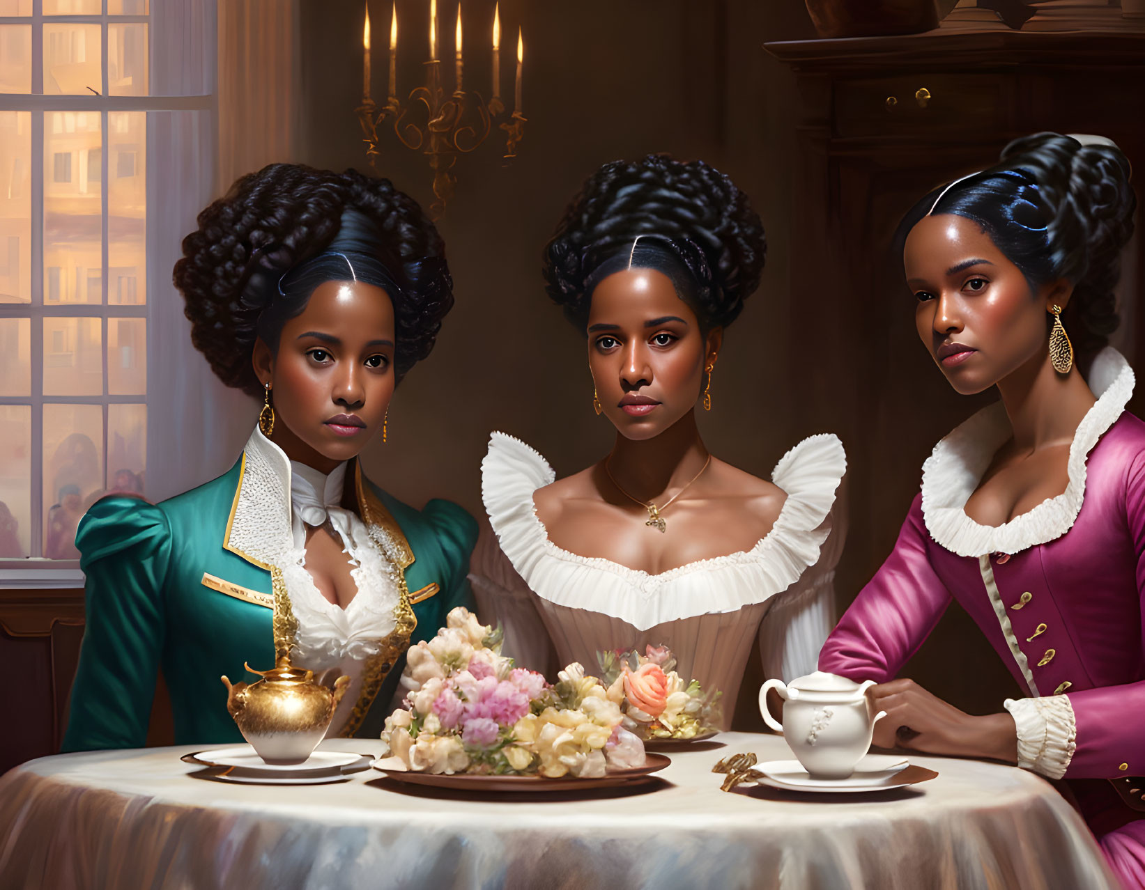 Angelica, Eliza, and Peggy: The Schuyler Sisters