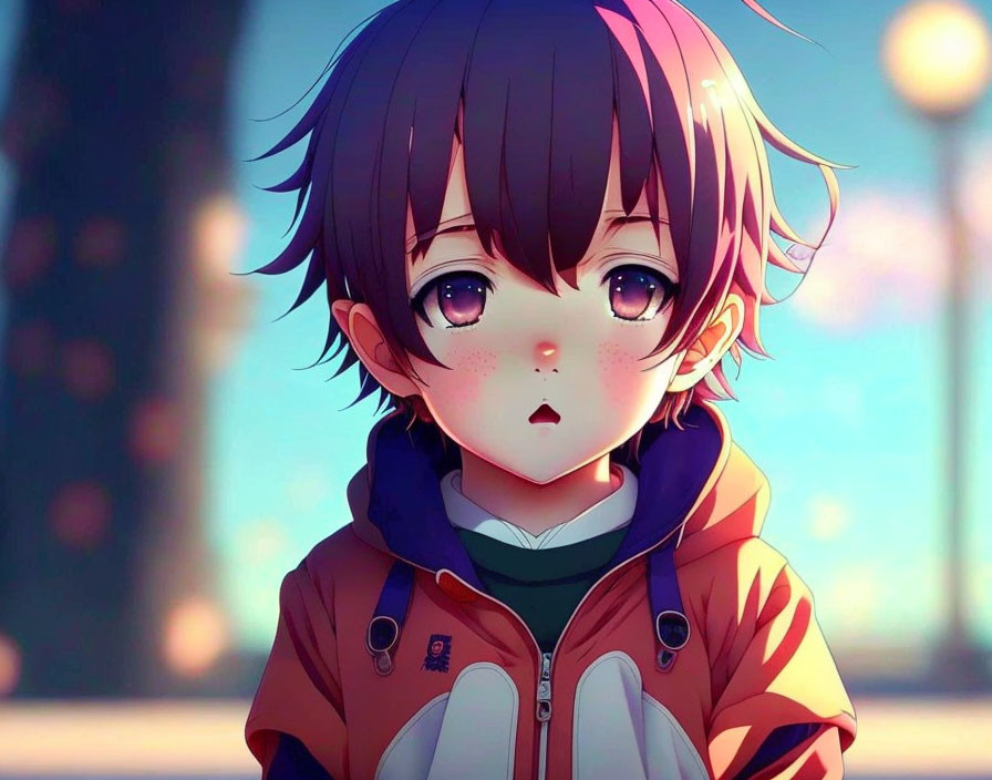 The cutest anime kid