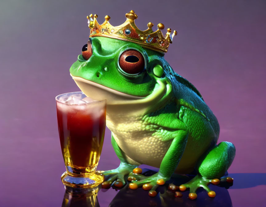 King Frog in the party